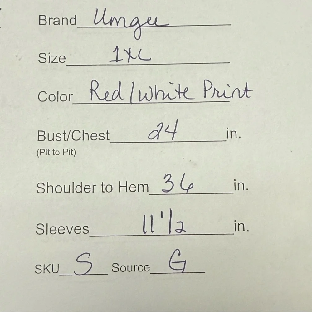 Umgee USA 1XL Leopard Print Colorblock Shirt Dress Red Tan Black White Boho - Picture 8 of 8